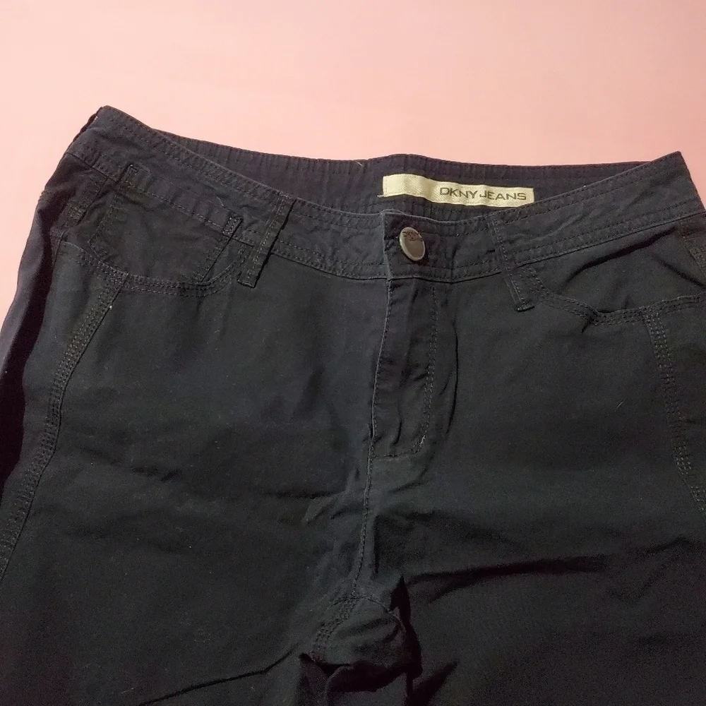 DKNY Jeans Black Capri Outdoor Pants - Picture 5 of 9